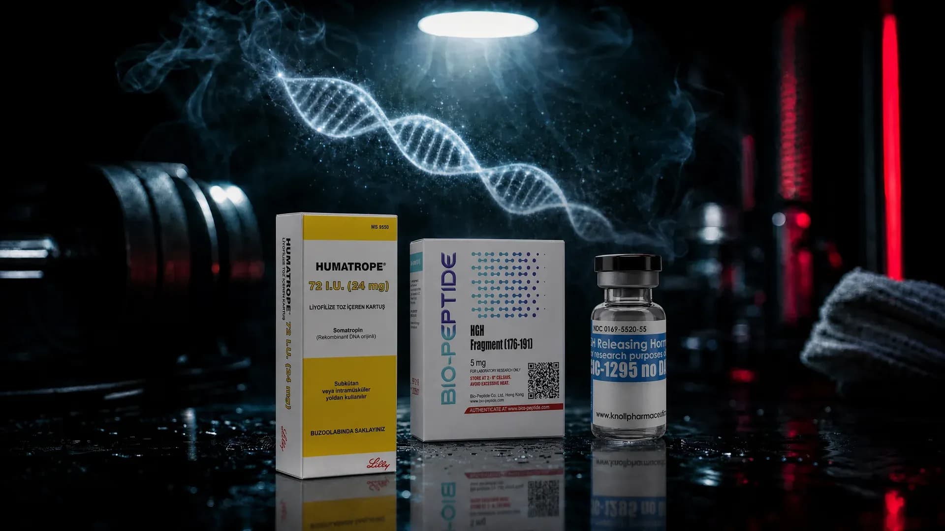 HGH vs. Fragment 176-191 vs. CJC-1295/Ipamorelin: Fettabbau-Protokolle im Vergleich