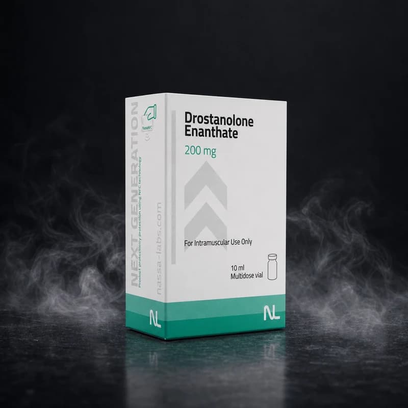 Drostanolone Enanthate 200mg/ml 10ml Vial von Nassa Labs