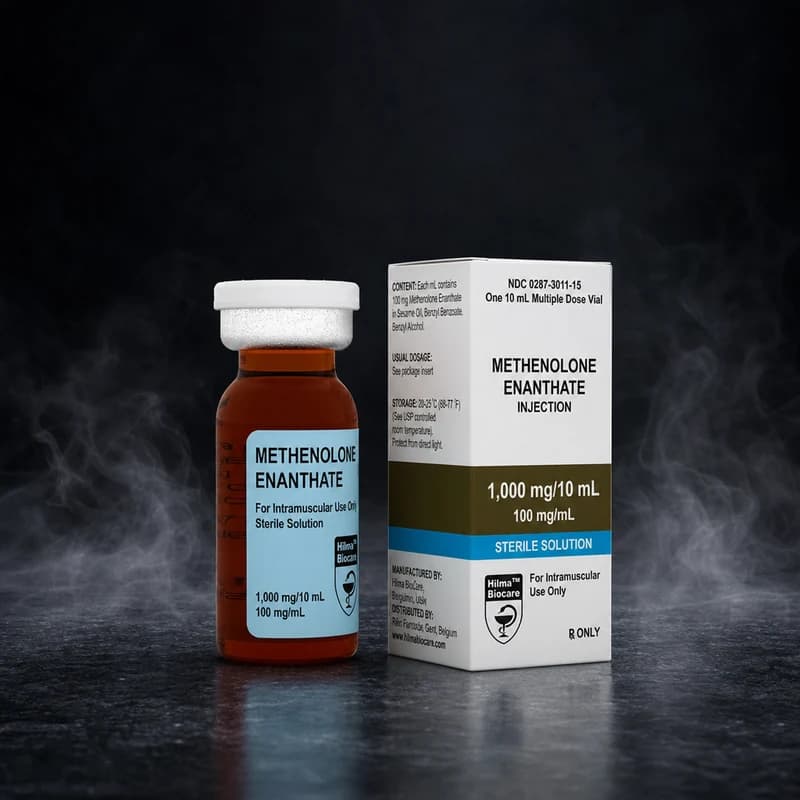 Methenolone Enanthate 100mg/ml 10ml Vial von Hilma Biocare