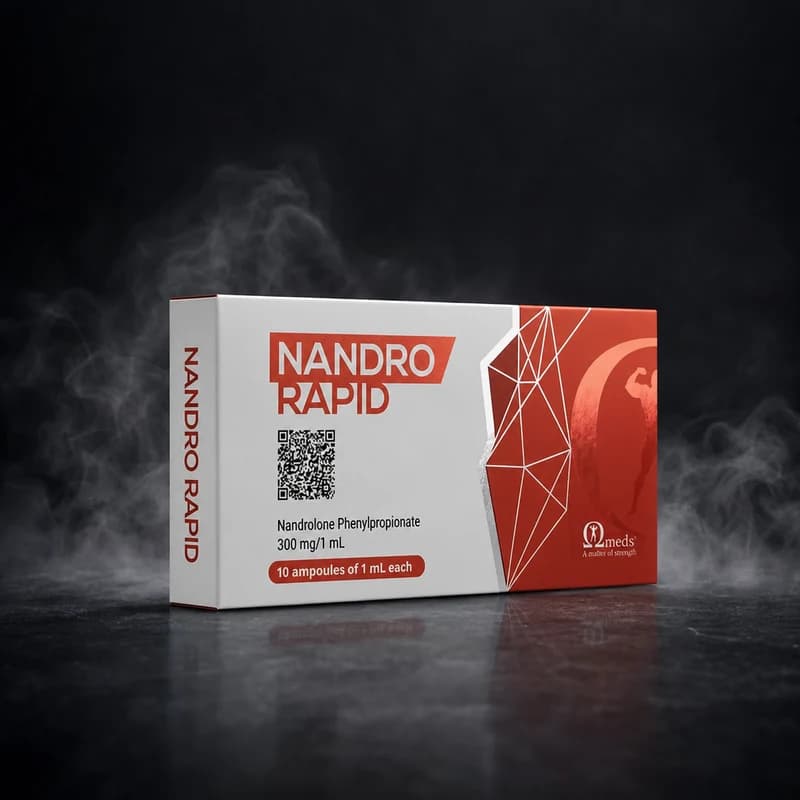 Nandro Rapid 300mg/ml 10x1ml Ampullen von Omega Meds