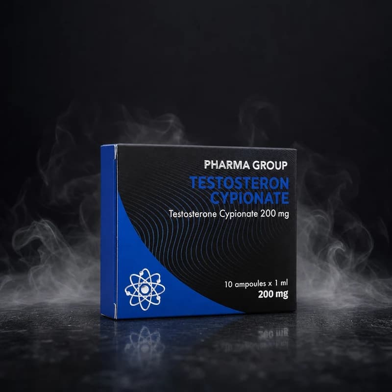 Testosteron Cypionate 200mg/ml 10x1ml Ampullen von Pharma Group