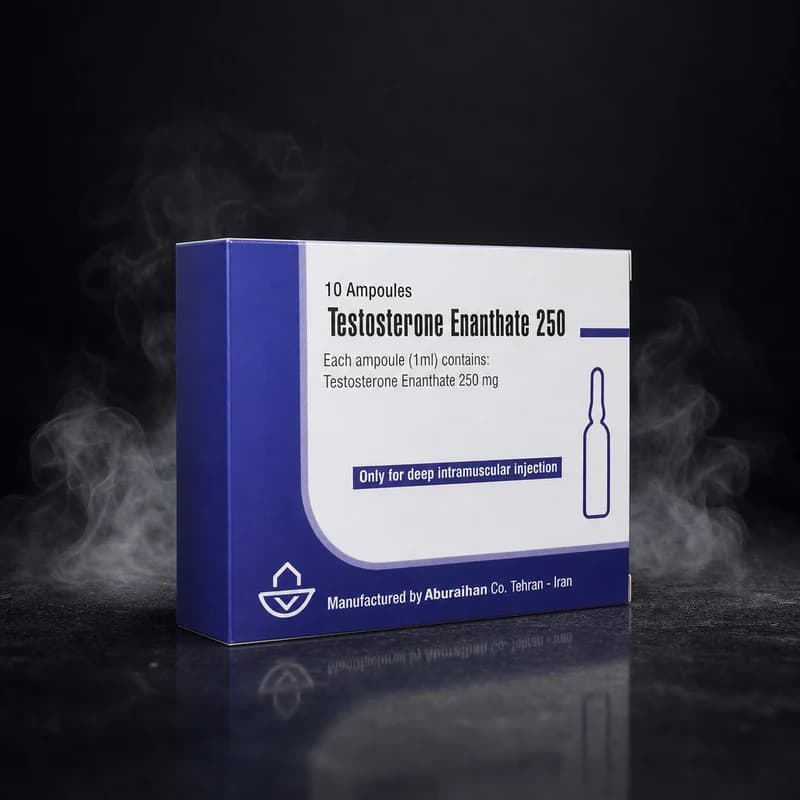Testosterone Enanthate 250mg/ml 10x1ml Ampullen von Aburaihan Iran