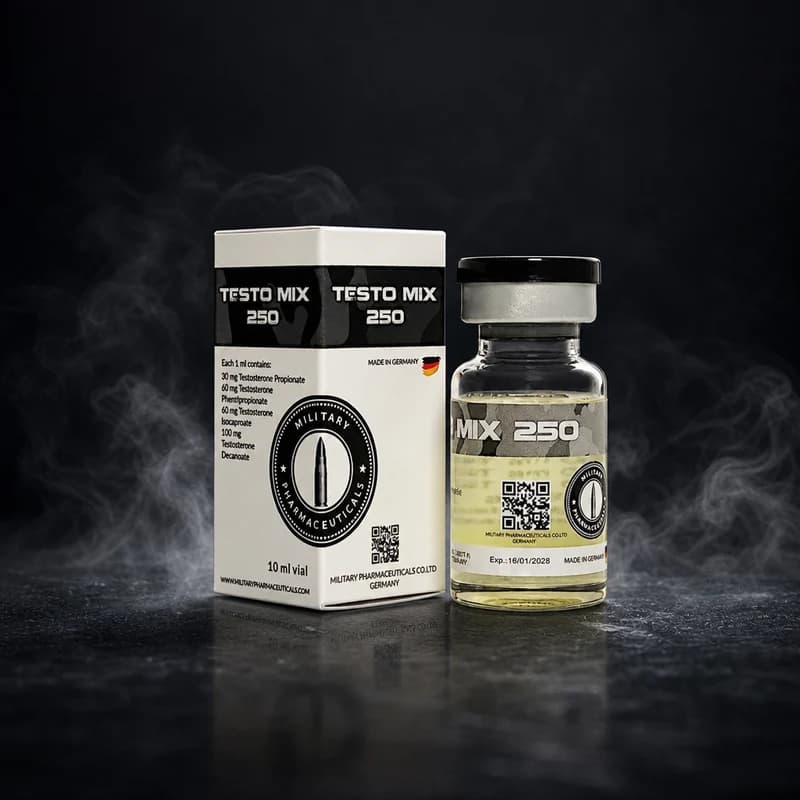 Testo Mix 250 250mg/ml 10ml Vial von Military Pharma