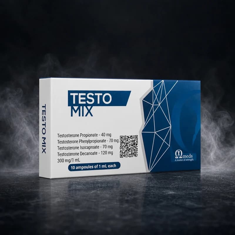 Testo Mix 300mg/ml 10x1ml Ampullen von Omega Meds