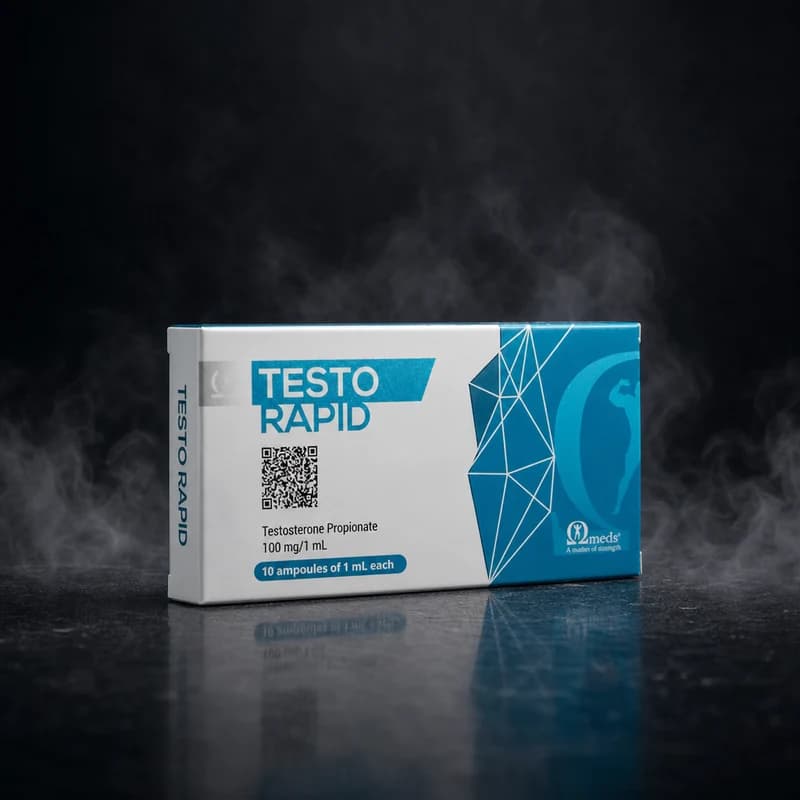 Testo Rapid 100mg/ml 10x1ml Ampullen von Omega Meds