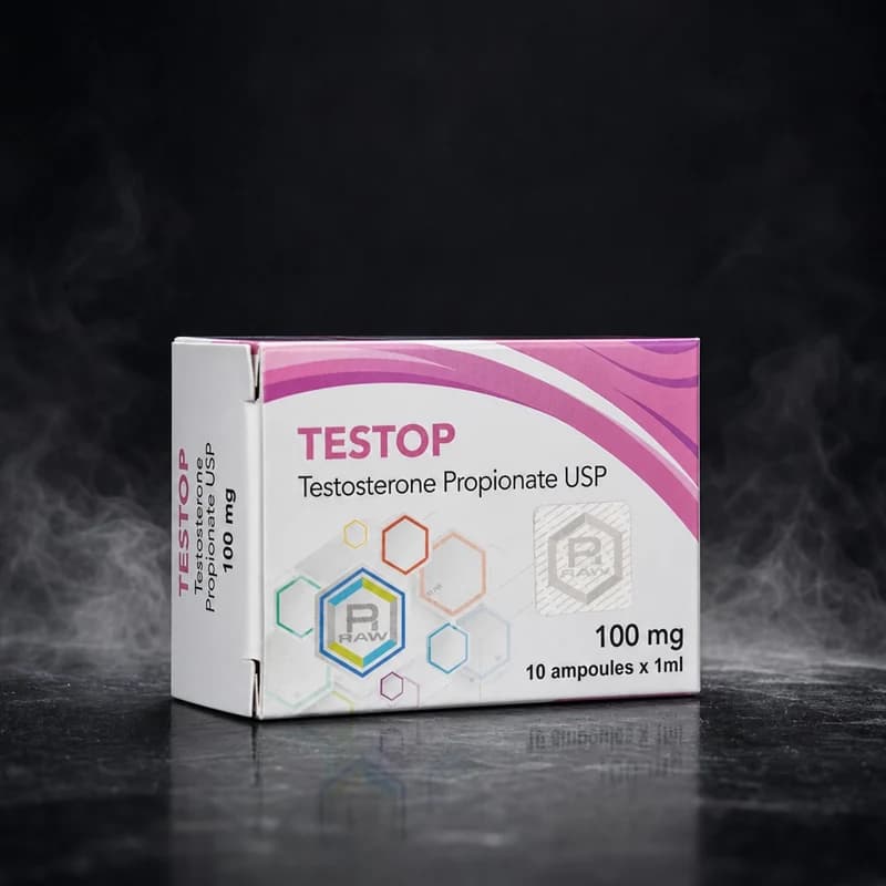 Testop 100mg/ml 10x1ml Ampullen von Raw Pharma