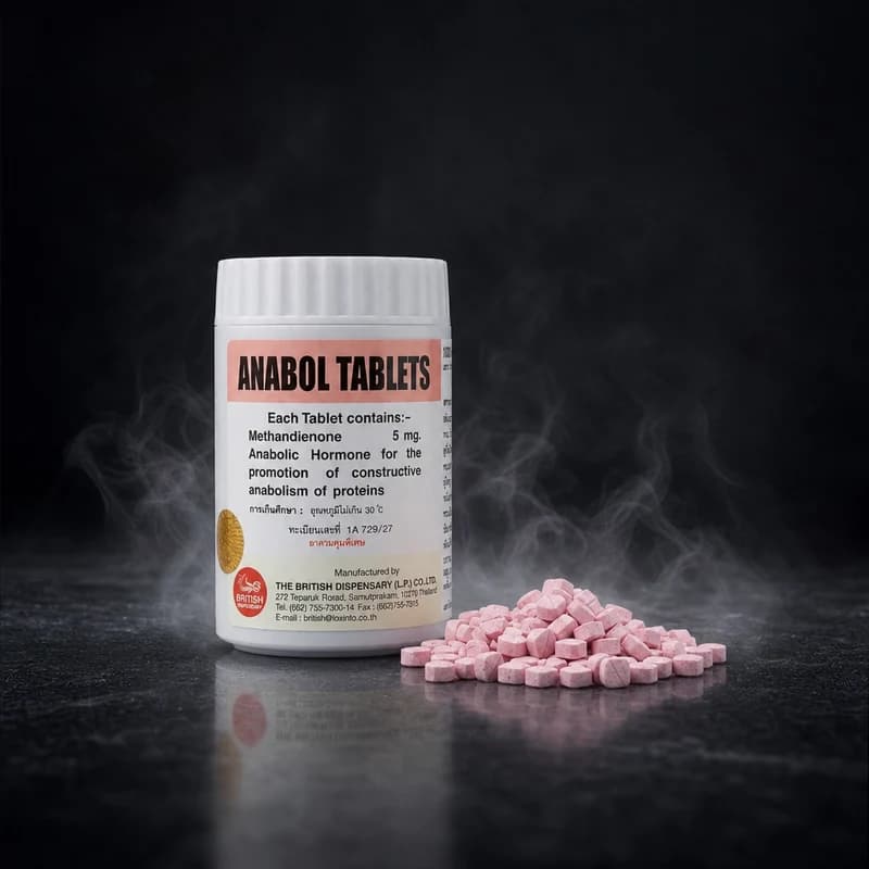 Anabol Tablets 5mg/tab 1000 Tabletten von British Dispensary