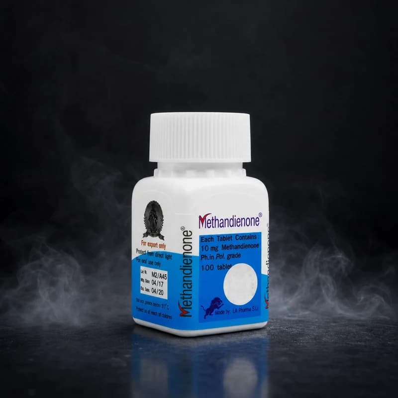 Methandienone 10mg 10mg/tab 100 Tabletten von LA Pharma