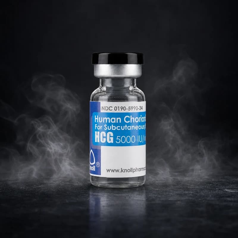 HCG 5000IU/amp 1 Ampulle von Knoll Pharmaceuticals