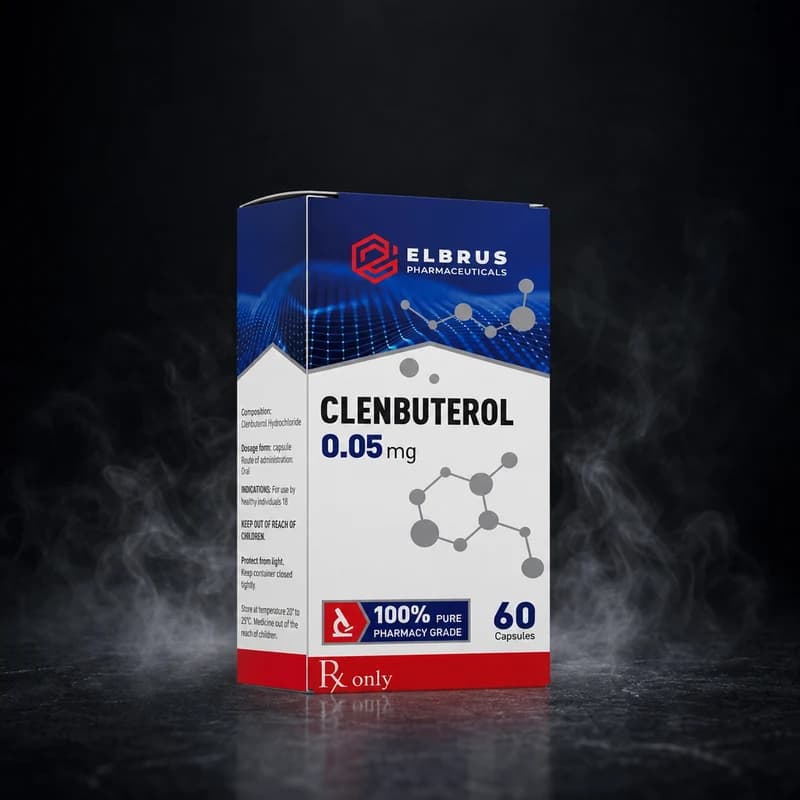 Clenbuterol 50mcg/tab 60 Tabletten von Elbrus Pharmaceuticals