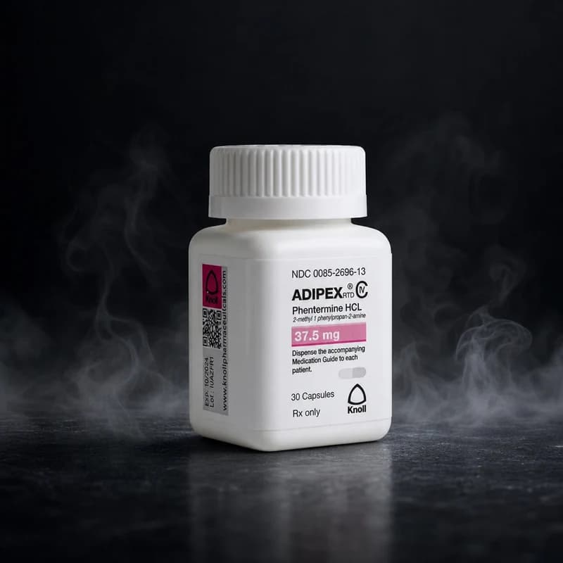 Adipex RTD 37.5mg/tab 30 Tabletten von Knoll Pharmaceuticals