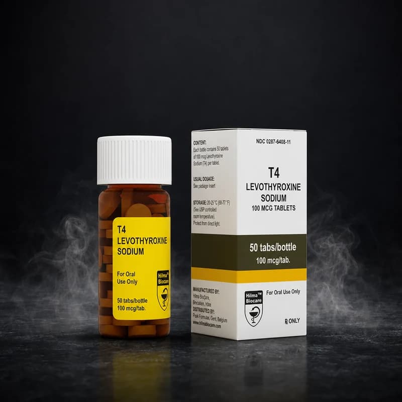 T4 - Levothyroxine Sodium 100mcg/tab 50 Tabletten von Hilma Biocare