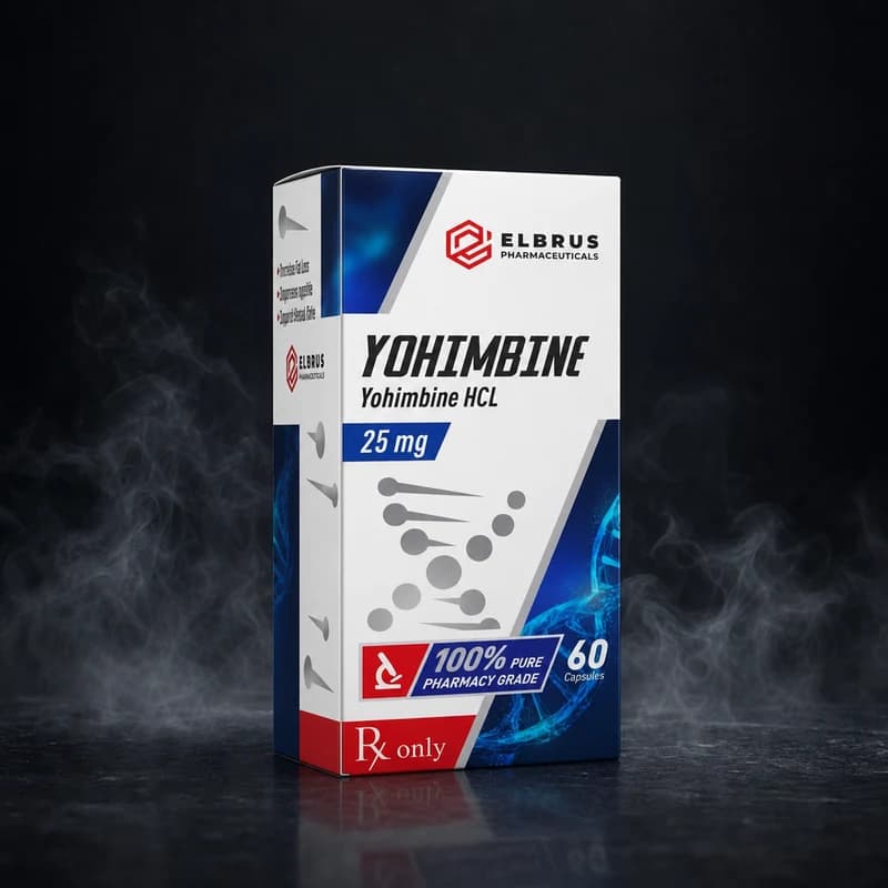 Yohimbine 25mg/tab 60 Tabletten von Elbrus Pharmaceuticals