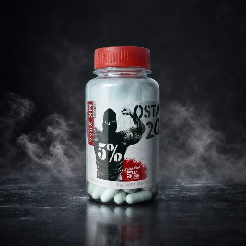 Ostarine 15mg/tab 50 Tabletten von Rich Piana 5% Nutrition