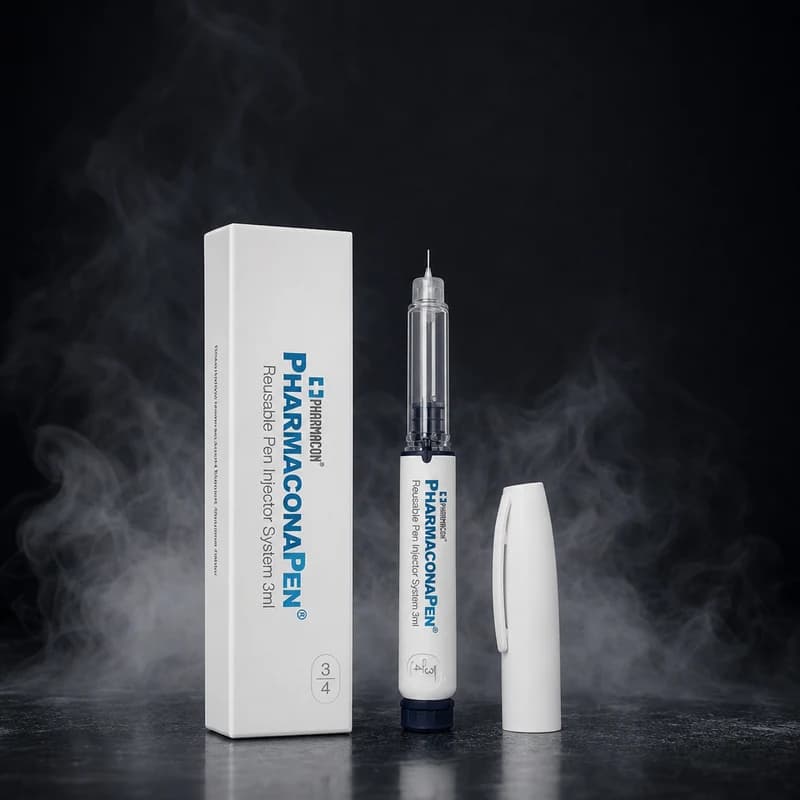 Reusable Pen von Pharmacona – Wiederverwendbarer Injektionspen für 3-ml-Karpulen