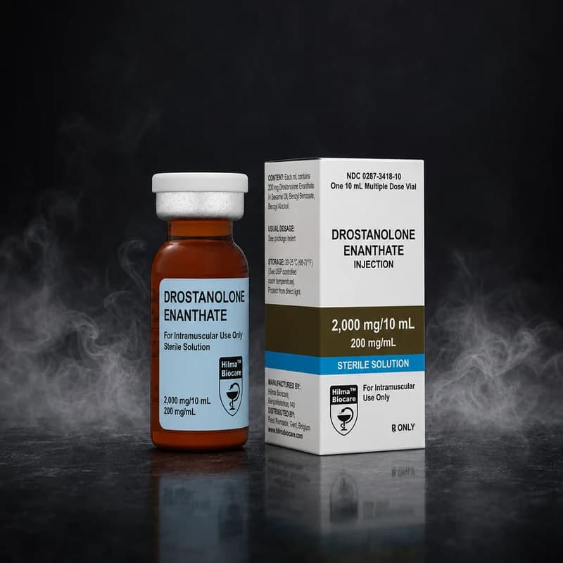 Drostanolone Enanthate 200mg/ml 10ml Vial von Hilma Biocare