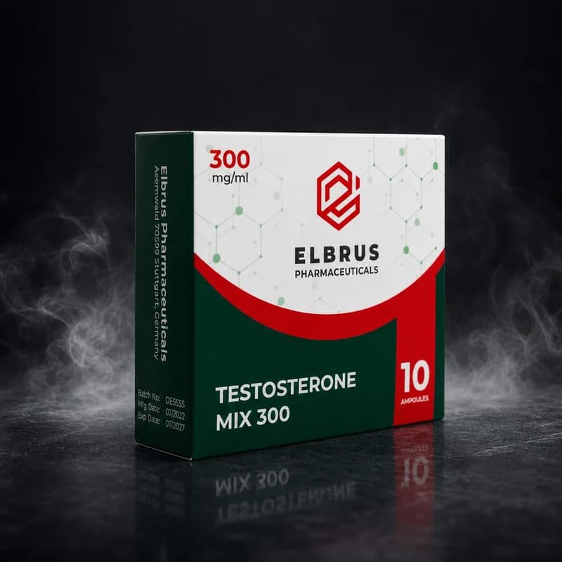 Testosterone Mix 300 300mg/ml 10x1ml Ampullen von Elbrus Pharmaceuticals